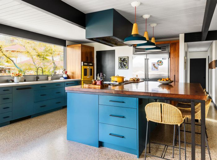 Blue kitchen decor ideas