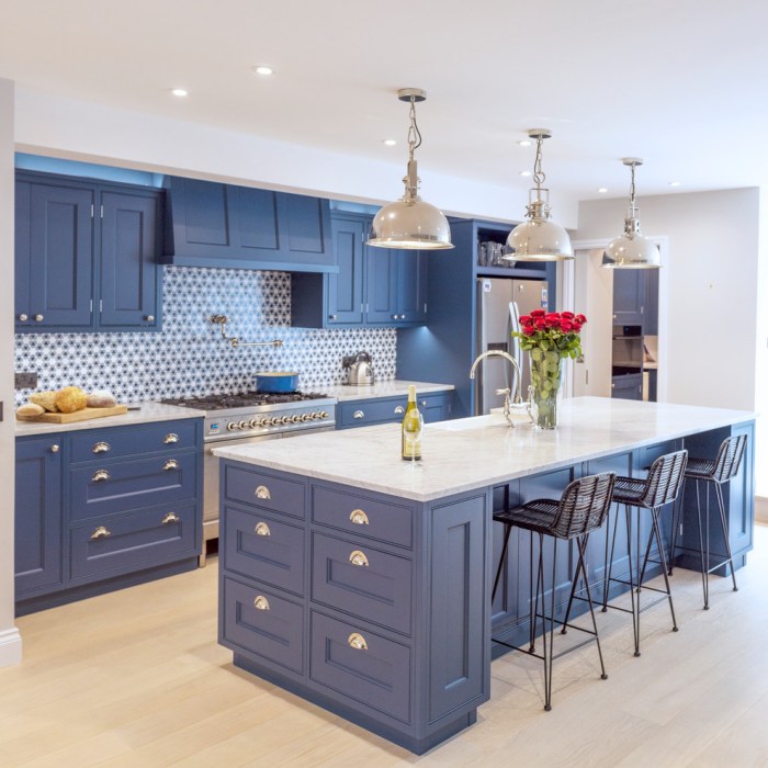 Blue kitchen decor ideas