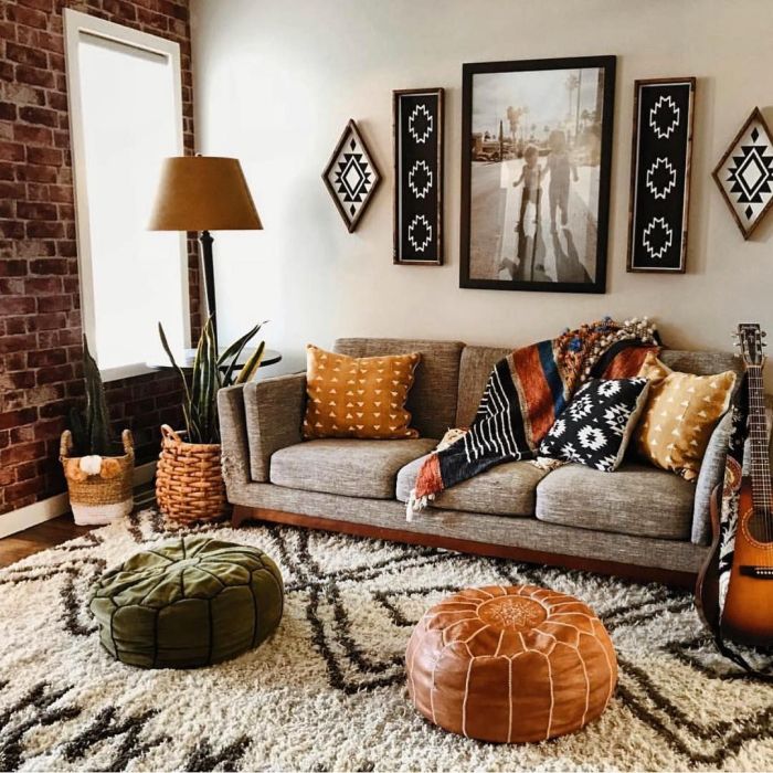 Boho wall decor ideas